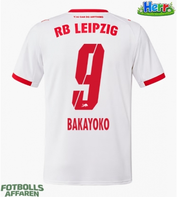 RB Leipzig Johan Bakayoko #9 Hemmatröja 2025-26 Kortärmad